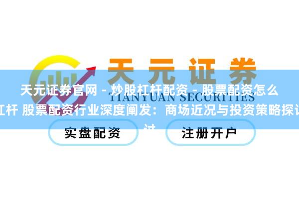 天元证券官网 - 炒股杠杆配资 - 股票配资怎么杠杆 股票配资行业深度阐发：商场近况与投资策略探讨