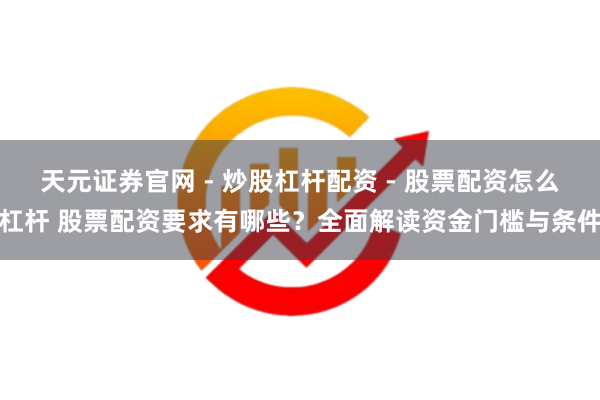 天元证券官网 - 炒股杠杆配资 - 股票配资怎么杠杆 股票配资要求有哪些？全面解读资金门槛与条件