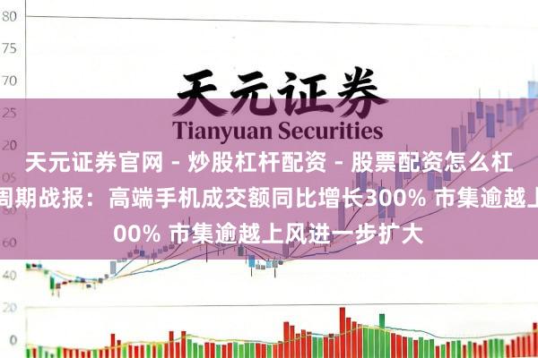 天元证券官网 - 炒股杠杆配资 - 股票配资怎么杠杆 京东618全周期战报：高端手机成交额同比增长300% 市集逾越上风进一步扩大