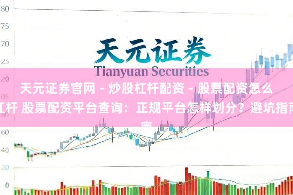天元证券官网 - 炒股杠杆配资 - 股票配资怎么杠杆 股票配资平台查询：正规平台怎样划分？避坑指南
